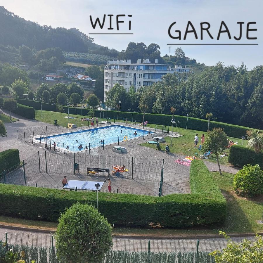Soleado Piso Con Garaje Y Piscina A 8' Centro Apartment Castro Urdiales Exterior photo